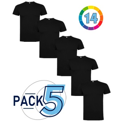Pack 5 Camisetas de Trabajo