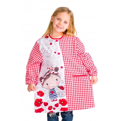 Blouse Ecolier Coquelicots TAILLE 2