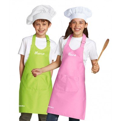 Delantal y Gorro Kid Chef Personalizado