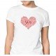 Camiseta Profesora Personalizada Corazón