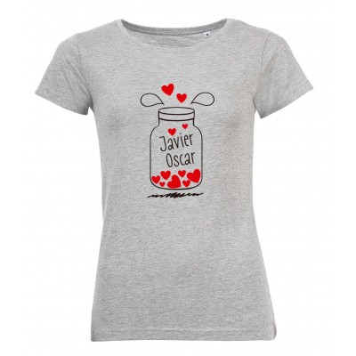 Tee-Shirt Femme Bocal a Biscuit
